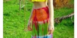 Women Tie Dye Harem Pants Wide Bottom