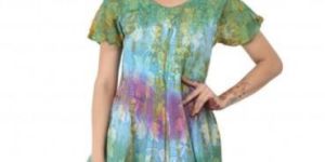 Women's Short Sleeve Casual Floral Printed Beach Shirts