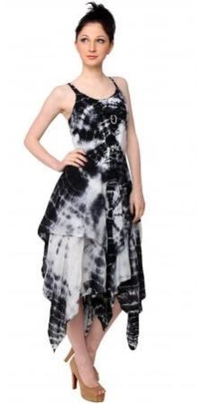 Women's Sleeveless Tie Dye Casual Maxi Party Dress