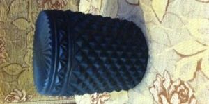 Diamond Pattern Glass Candle Jar