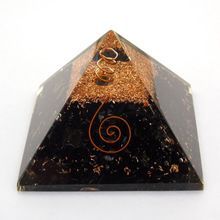 Orgone Amethyst Crystal Reiki Meditation Pyramid