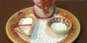 Marble Puja Thali