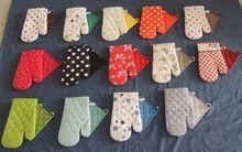 Oven Mitt Potholder Set