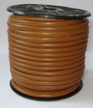 Leather Cords Machine Stitched Napa Leather