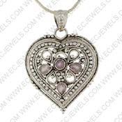 Tribal Piece of 925 Sterling Silver Jewelry