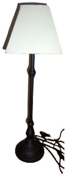 Vintage Brass Electronic Table Lamp