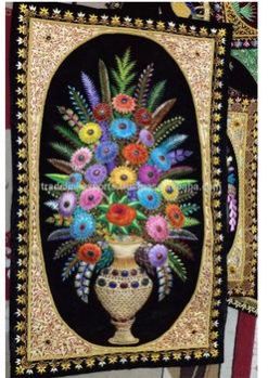 Jewel Carpet and Wall Hanging