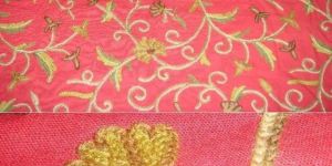 Crewel Embroidered Fabrics
