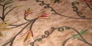 Velvet Based Crewel Embroidery