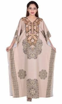 Digital Print Long Kaftan