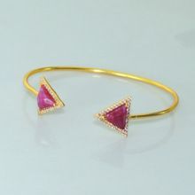 Sterling Silver Adjustable Bangle