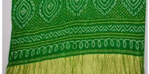 Fancy Bandhej Design Gaji Silk Bandhani Saree