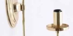 SINGLE WALL LAMP OVAL BASE