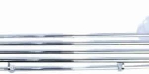 Towel Rack Classic with Rail and Hooks