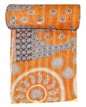 Ikat Handmade Kantha Quilt