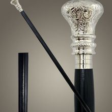 Indian Rosewood in Black Walking Stick