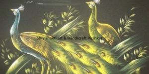 Peacock Velvet Painting