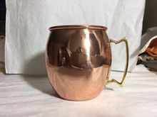 Moscow Mule Pure Copper Mug Smooth Finish.