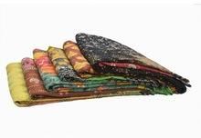 Old Vintage Kantha Quilt Blanket