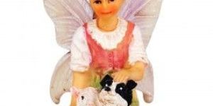 Wonderlnad Miniature Fairy Garden Shepherdess Fairy Statue