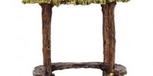Wonderlnad Miniature Fairy Garden Thatch Gazebo Garden Accessories