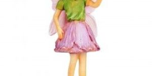 Wonderlnad Miniature Fairy Garden Whispers to Bird Statue