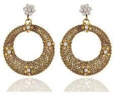 Antique Round Earrings