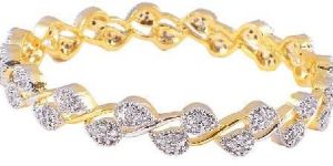 Fancy American Diamond Bangles