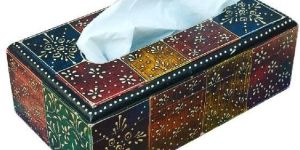 Wooden Tissue Box