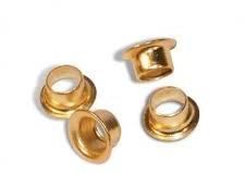 Polished Copper Eyelets