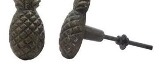 Pine Apple Top Quality Antique Brass Cast Iron Door Drawer Cabinet