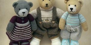 Hand Knitted Stuffed Toys