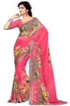 Sarees with Unstitched Blouse