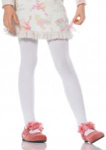 Girls White Leggings