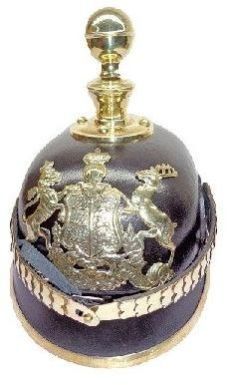 Wurttemberg Pickelhaube German Leather Helmet
