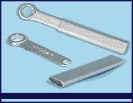 SINGLE ENDED COMBINATION SPANNER Forged with Tubular Handle