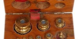 Brass Analytical Weight Set