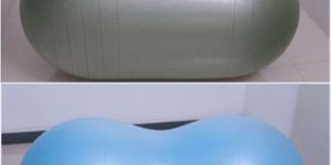 anti-explosion yoga ball peanut shape