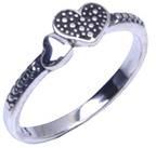 Silver Heart Shape Ring
