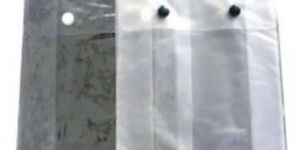 PVC Hook Button Hanger Bag