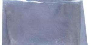 PVC Plain Button Pouch