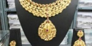 Kundan Set, Chain, Bracelet Gold DIamond