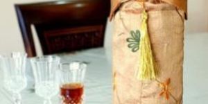 Silk Fabric Wine Bags