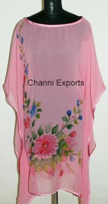 Silk Georgette Kaftan