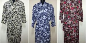 Soft Nylon Crepe Printed Kimonos