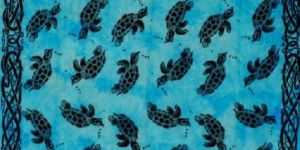 Sea Turtle Wall Decor, Bohemian Beach Throw