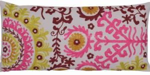 Suzani Pillow Cover Embroidery Throw