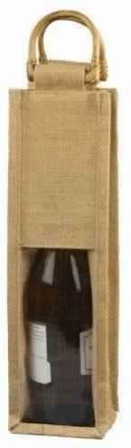 Wine Bag Jute Fabric