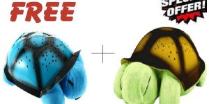 Turtle Sky Star Projector Night Floor Lamp