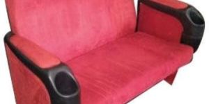 Red Two Seater Auditorium Chair